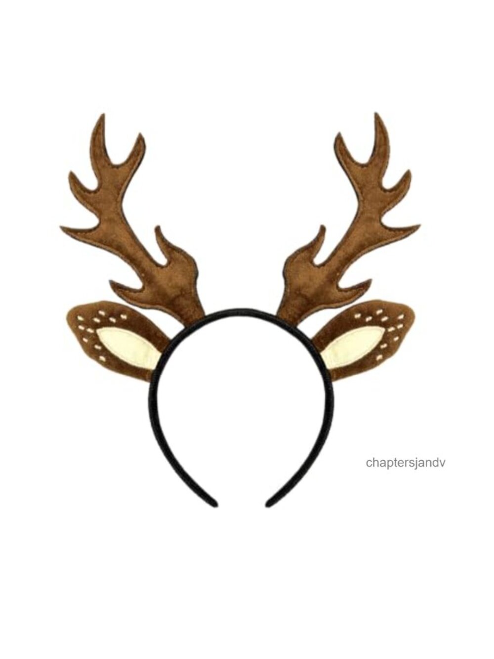 Reindeer Antlers Headband Soft Fabric Christmas Costume Hair Accessory